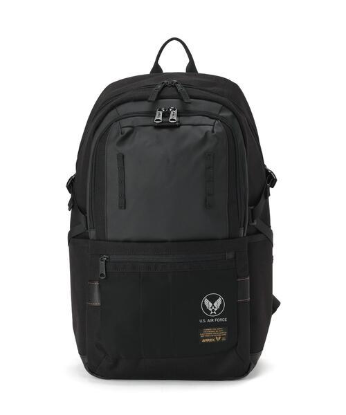 AVIREX(アヴィレックス)の「REGLESS DAYPACK / デイパック / AVIREX / アヴィレックス(バックパック/リュック・メンズ・ブラック/オリーブ系・F)」の1枚目の写真