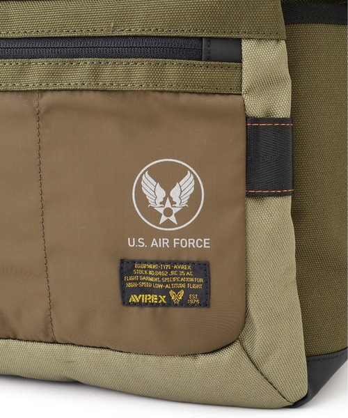 AVIREX(アヴィレックス)の「REGLESS DAYPACK / デイパック / AVIREX / アヴィレックス(バックパック/リュック・メンズ・ブラック/オリーブ系・F)」の14枚目の写真
