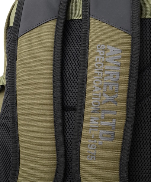 AVIREX(アヴィレックス)の「REGLESS DAYPACK / デイパック / AVIREX / アヴィレックス(バックパック/リュック・メンズ・ブラック/オリーブ系・F)」の13枚目の写真