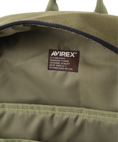 AVIREX(アヴィレックス)の「REGLESS DAYPACK / デイパック / AVIREX / アヴィレックス(バックパック/リュック・メンズ・ブラック/オリーブ系・F)」の17枚目の写真