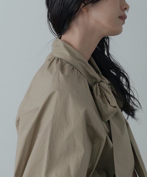 GALLEST（ギャレスト）の「タイプライター2Wayボウタイブラウス（シャツ/ブラウス・レディース・ブラック/カーキ/ホワイト・38/34）」の12枚目の写真