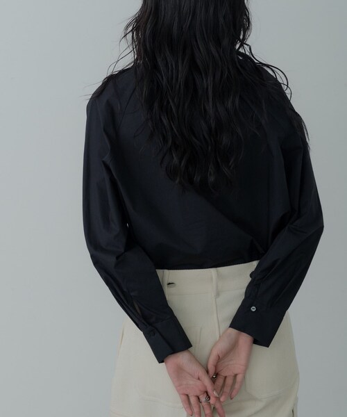 GALLEST（ギャレスト）の「タイプライター2Wayボウタイブラウス（シャツ/ブラウス・レディース・ブラック/カーキ/ホワイト・38/34）」の19枚目の写真