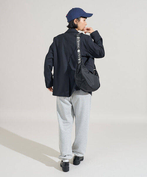 FREAK'S STORE(フリークスストア)の「限定展開 ロゴ スウェットパンツ(スウェットパンツ・レディース・ネイビー/ライトグレー/ブラック・フリ-)」の7枚目の写真