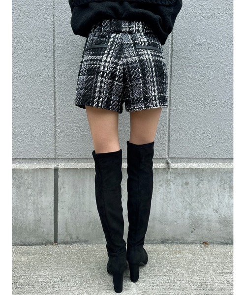EGOIST(エゴイスト)の「ラメツイードショートパンツ(その他パンツ・レディース・ブラック・S/M)」の10枚目の写真