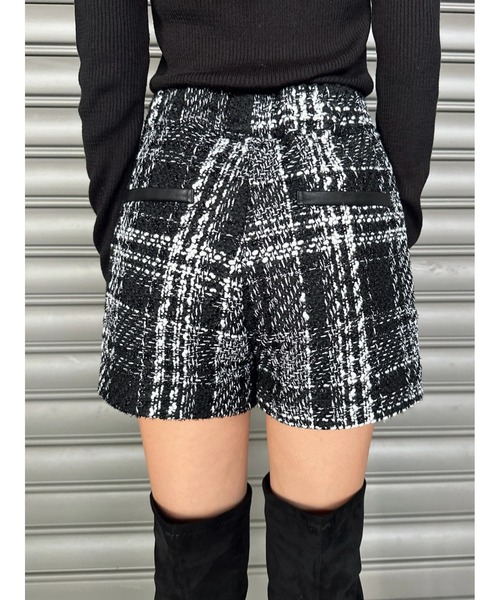 EGOIST(エゴイスト)の「ラメツイードショートパンツ(その他パンツ・レディース・ブラック・S/M)」の13枚目の写真