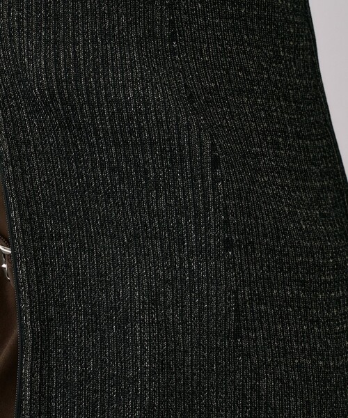 UNITED TOKYO(ユナイテッドトウキョウ)の「センタースリットRIBプルオーバー|ウォッシャブル/オフィスカジュアル/細見え/春服(ニット/セーター・レディース・ブラック/ブルー/ライトグレー・FREE)」の14枚目の写真