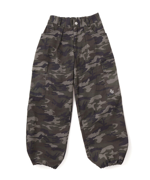 ZIDDY（ジディ）の「ツイルカーゴボトム(130~160cm)（カーゴパンツ・キッズ・ブラック/グリーン系その他・140cm/150cm/130cm/FREE）」の12枚目の写真