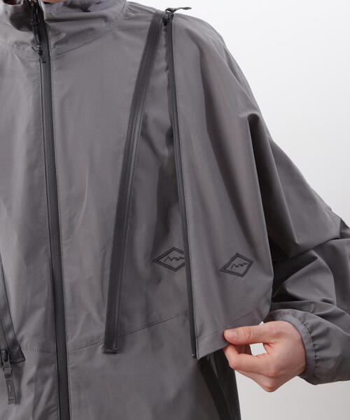 MANASTASH(マナスタッシュ)の「MANASTASH/マナスタッシュ EXTRA MILE TRANSFORM JACKET/エクストラマイル トランスフォームジャケット(ブルゾン・メンズ・ブラック/オリーブ系/グレー・L/M/S/XL)」の19枚目の写真