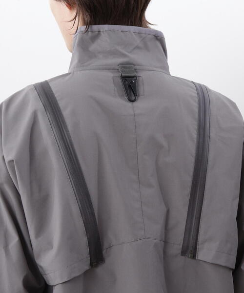 MANASTASH(マナスタッシュ)の「MANASTASH/マナスタッシュ EXTRA MILE TRANSFORM JACKET/エクストラマイル トランスフォームジャケット(ブルゾン・メンズ・ブラック/オリーブ系/グレー・L/M/S/XL)」の17枚目の写真