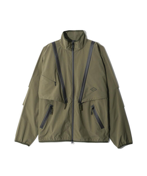 MANASTASH(マナスタッシュ)の「MANASTASH/マナスタッシュ EXTRA MILE TRANSFORM JACKET/エクストラマイル トランスフォームジャケット(ブルゾン・メンズ・ブラック/オリーブ系/グレー・L/M/S/XL)」の13枚目の写真