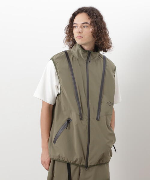 MANASTASH(マナスタッシュ)の「MANASTASH/マナスタッシュ EXTRA MILE TRANSFORM JACKET/エクストラマイル トランスフォームジャケット(ブルゾン・メンズ・ブラック/オリーブ系/グレー・L/M/S/XL)」の7枚目の写真