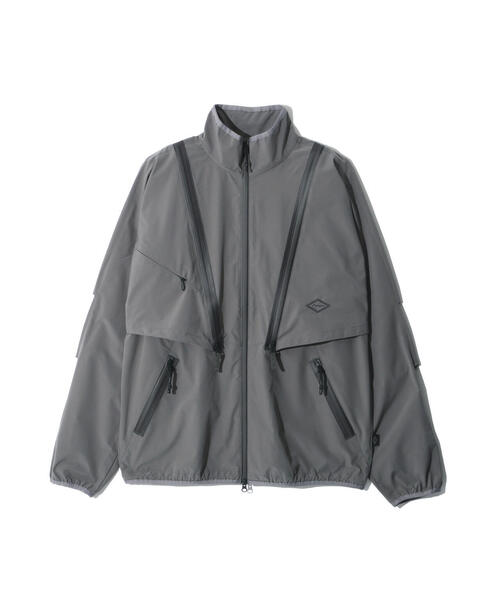 MANASTASH(マナスタッシュ)の「MANASTASH/マナスタッシュ EXTRA MILE TRANSFORM JACKET/エクストラマイル トランスフォームジャケット(ブルゾン・メンズ・ブラック/オリーブ系/グレー・L/M/S/XL)」の4枚目の写真