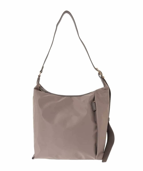 a.v.v（アーヴェヴェ）の「ナイロンショルダー（ショルダーバッグ・レディース・グレー系その他/アイボリー/ブラック・38）」の12枚目の写真