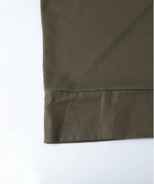 lesperance(レスぺランス)の「ヘンリーネックプルオーバー(Tシャツ/カットソー・レディース・ブラウン/グレー/カーキ/ブラック・フリー)」の16枚目の写真
