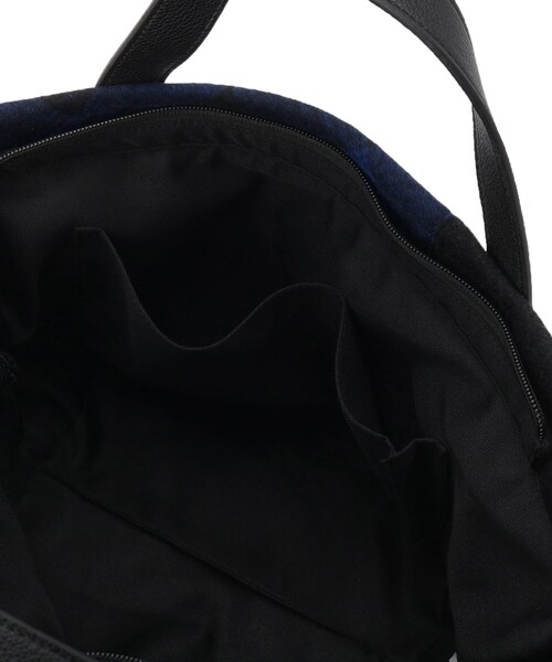 Dessin（デッサン）の「チェック柄ボートトートバッグ（トートバッグ・レディース・ブルー系6/ネイビー系4/レッド系6・00）」の14枚目の写真