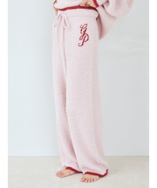 セール】ラメフェザーロングパンツ（ルームウェア/パジャマ）｜gelato