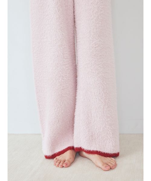 ラメフェザーロングパンツ（ルームウェア/パジャマ）｜gelato pique