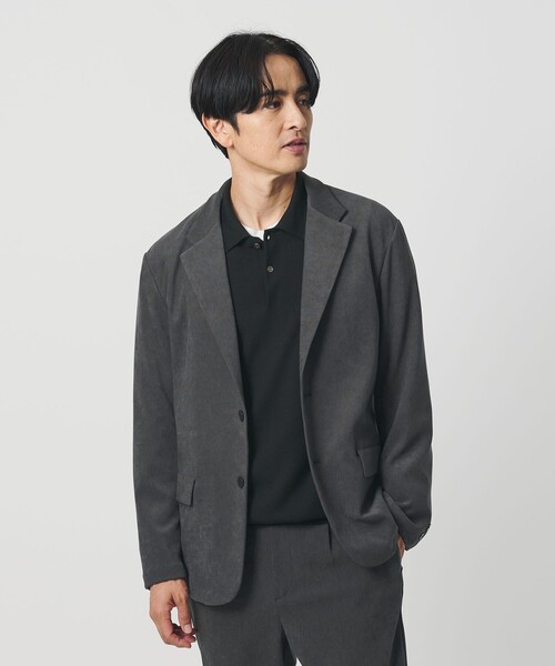 ブラッシュド ツイル 2B ジャケット（テーラードジャケット