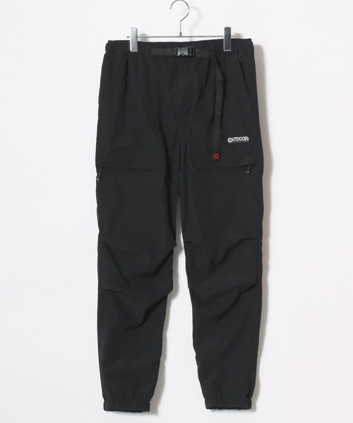 OUTDOOR PRODUCTS（アウトドアプロダクツ）の「OUTDOOR PRODUCTS / アウトドア プロダクツ 裏フリース 撥水 防風 ストレッチ ワンポイントロゴ ナイロンクライミングパンツ レディース メンズ ジョガーパンツ（その他パンツ・メンズ・カーキ/ブラック/ネイビー・M/LL/L）」の4枚目の写真
