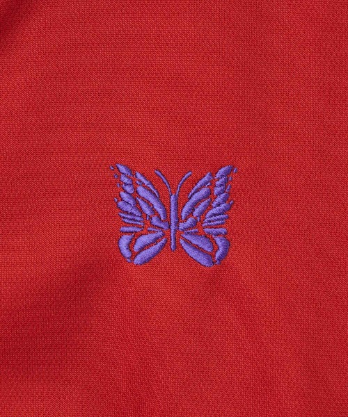 Needles(ニードルス)の「(NEEDLES)TRACK JACKET - POLY SMOOTH(ジャージ・レディース・レッド・2)」の5枚目の写真