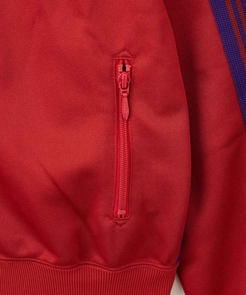 Needles(ニードルス)の「(NEEDLES)TRACK JACKET - POLY SMOOTH(ジャージ・レディース・レッド・2)」の6枚目の写真