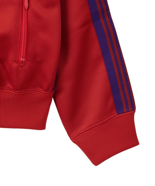 Needles(ニードルス)の「(NEEDLES)TRACK JACKET - POLY SMOOTH(ジャージ・レディース・レッド・2)」の8枚目の写真