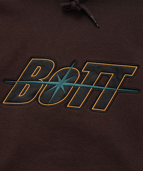 BOTT(ボット)の「BoTT / ボット Space Logo Hoodie(パーカー・メンズ・ブラウン/グリーン系その他・X-LARGE/MEDIUM/LARGE)」の6枚目の写真