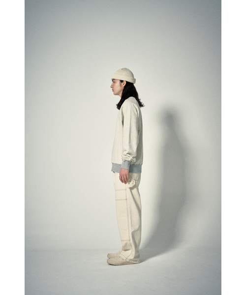 HISHANDER（ヒズハンダー）の「DOUBLE KNEE DENIM PANTS [Ecru]（デニムパンツ・メンズ・その他・1/2/3）」の3枚目の写真