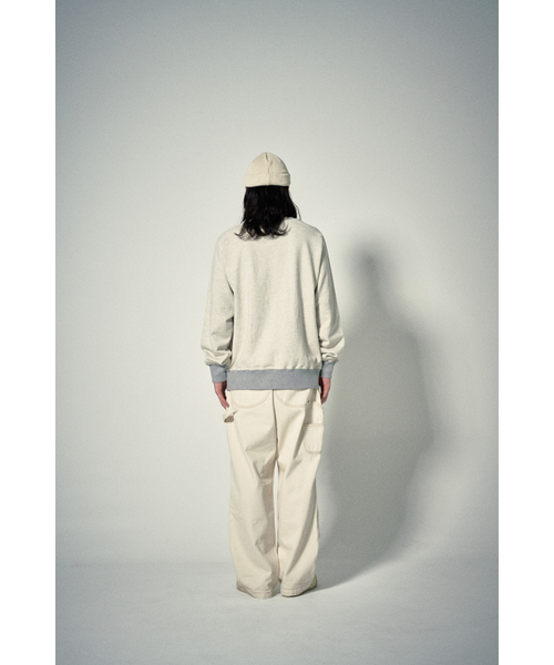 HISHANDER（ヒズハンダー）の「DOUBLE KNEE DENIM PANTS [Ecru]（デニムパンツ・メンズ・その他・1/2/3）」の2枚目の写真