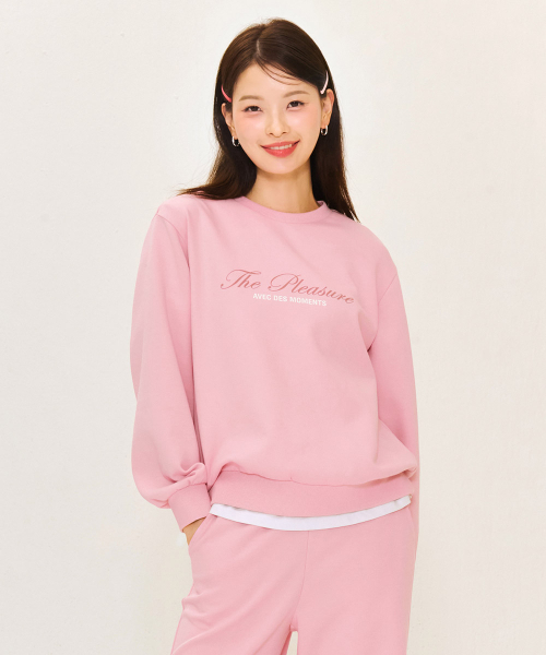 CHASECULT(チェイスカルト)の「女性レタリングスウェット - ピンク(スウェット・レディース・ピンク・90/85)」の1枚目の写真