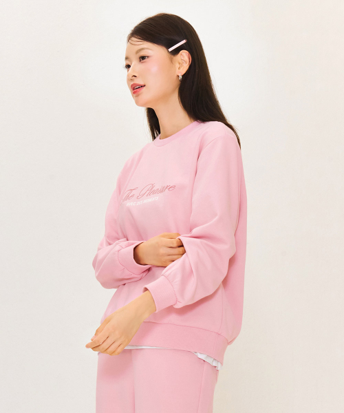 CHASECULT(チェイスカルト)の「女性レタリングスウェット - ピンク(スウェット・レディース・ピンク・90/85)」の2枚目の写真