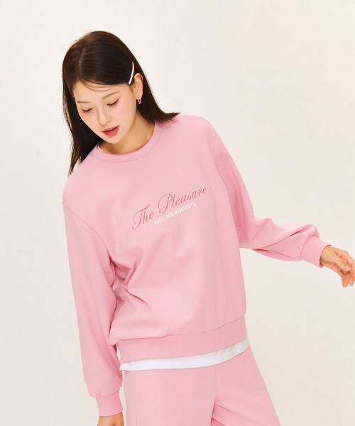 CHASECULT(チェイスカルト)の「女性レタリングスウェット - ピンク(スウェット・レディース・ピンク・90/85)」の3枚目の写真
