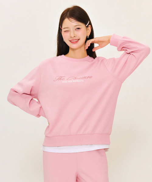 CHASECULT(チェイスカルト)の「女性レタリングスウェット - ピンク(スウェット・レディース・ピンク・90/85)」の4枚目の写真