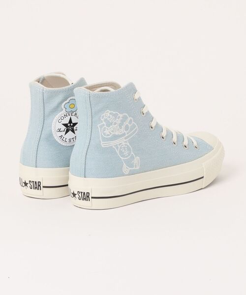 CONVERSE（コンバース）の「【CONVERSE】31316601 ALL STAR PLTS OG HI / KAWAISOUNI!（スニーカー・レディース・ライトブルー・23/23.5/24/24.5）」の2枚目の写真