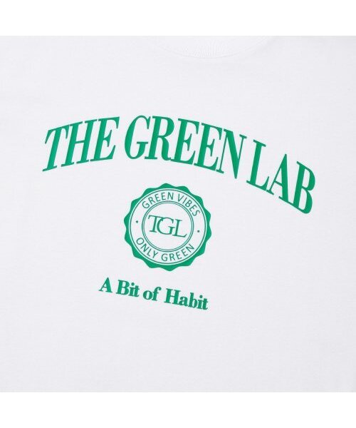 THE GREEN LAB（ザグリーンラボ）の「バスティグラフィック半袖Tシャツ[ホワイト]（Tシャツ/カットソー・メンズ・その他・MEDIUM/LARGE/X-LARGE/SMALL）」の3枚目の写真