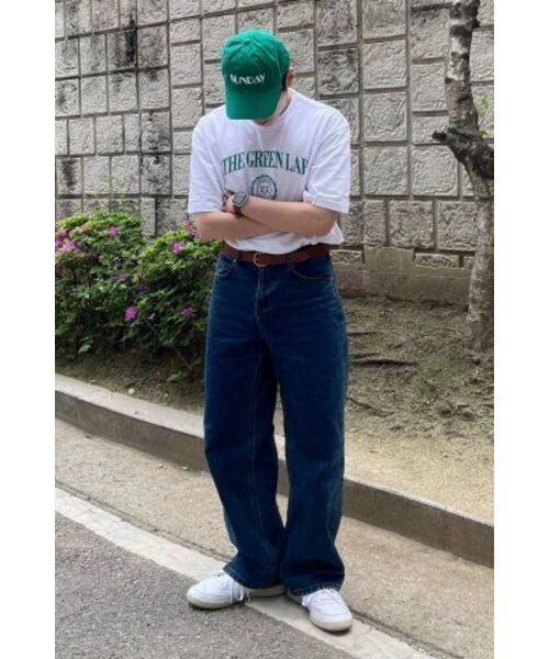 THE GREEN LAB（ザグリーンラボ）の「バスティグラフィック半袖Tシャツ[ホワイト]（Tシャツ/カットソー・メンズ・その他・MEDIUM/LARGE/X-LARGE/SMALL）」の7枚目の写真