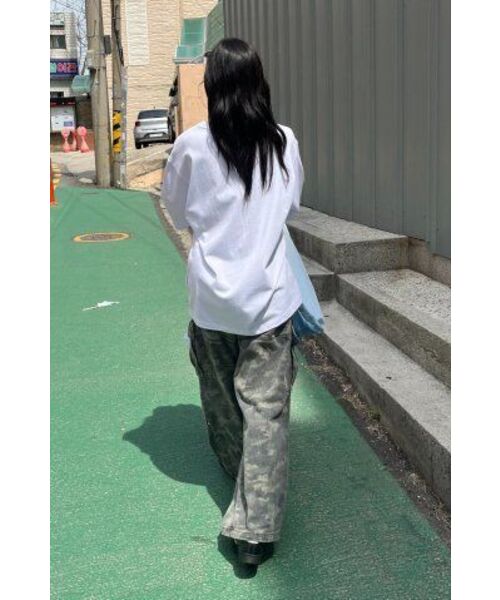 THE GREEN LAB（ザグリーンラボ）の「バスティグラフィック半袖Tシャツ[ホワイト]（Tシャツ/カットソー・メンズ・その他・MEDIUM/LARGE/X-LARGE/SMALL）」の13枚目の写真