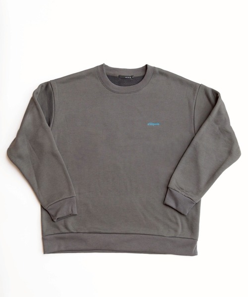THE MILES（ザ マイルズ）の「ellipsis イリップシス Crew Kneck Sweat-D.H- クルーネックスエット-D.H-（スウェット・メンズ・グレイッシュベージュ/ブラック・LARGE/MEDIUM）」の4枚目の写真