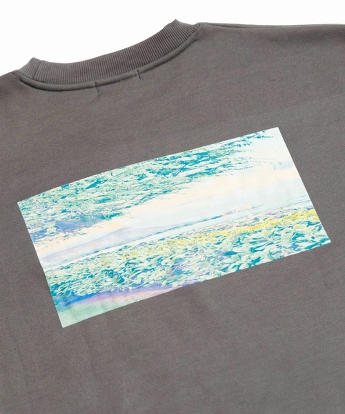 THE MILES（ザ マイルズ）の「ellipsis イリップシス Crew Kneck Sweat-D.H- クルーネックスエット-D.H-（スウェット・メンズ・グレイッシュベージュ/ブラック・LARGE/MEDIUM）」の15枚目の写真