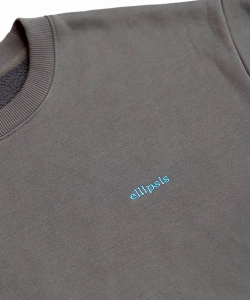 THE MILES（ザ マイルズ）の「ellipsis イリップシス Crew Kneck Sweat-D.H- クルーネックスエット-D.H-（スウェット・メンズ・グレイッシュベージュ/ブラック・LARGE/MEDIUM）」の16枚目の写真