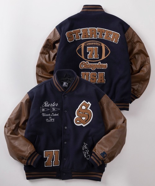 STARTER（スターター）の「【88】【STARTER/スターター】サガラ刺繍 袖