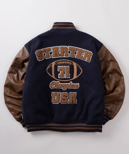 STARTER（スターター）の「【88】【STARTER/スターター】サガラ刺繍 袖