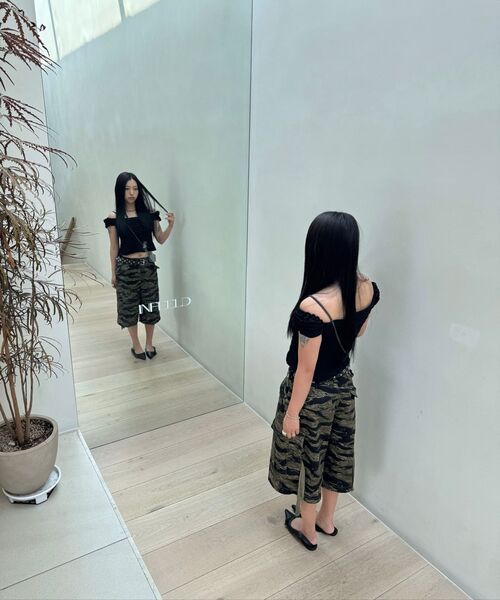 DEFGARMENTS（デフグラメンツ）の「BERMUDA CARGO PANTS [BLACK]（その他パンツ・レディース・その他・SMALL/MEDIUM/LARGE/X-SMALL）」の11枚目の写真