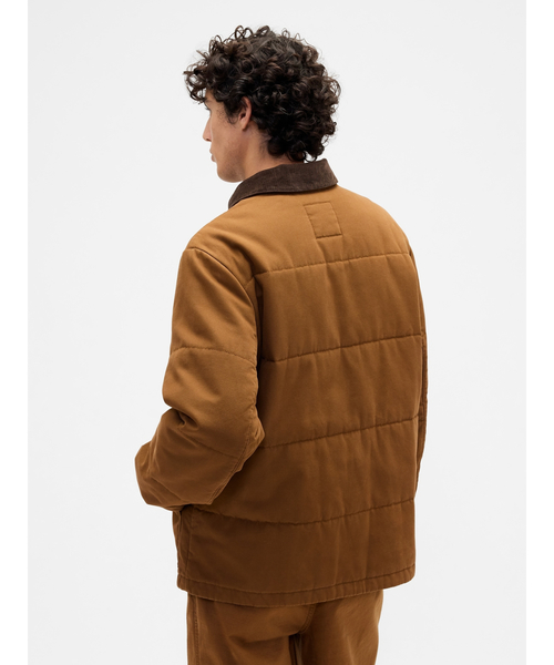 セール】リラックスフィット キルティング キャンバス ユーティリティ