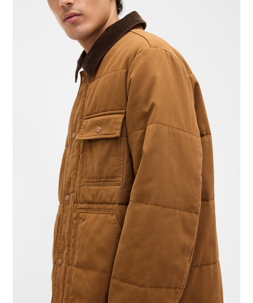 セール】リラックスフィット キルティング キャンバス ユーティリティ