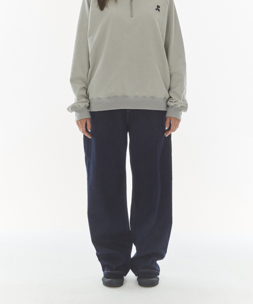 Rest&Recreation（レストアンドレクリエーション）の「LOGO AMBO DENIM PANTS - INDIGO BLUE（デニムパンツ・レディース・その他・MEDIUM/LARGE/SMALL）」の3枚目の写真