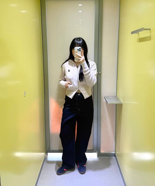 Rest&Recreation（レストアンドレクリエーション）の「LOGO AMBO DENIM PANTS - INDIGO BLUE（デニムパンツ・レディース・その他・MEDIUM/LARGE/SMALL）」の6枚目の写真