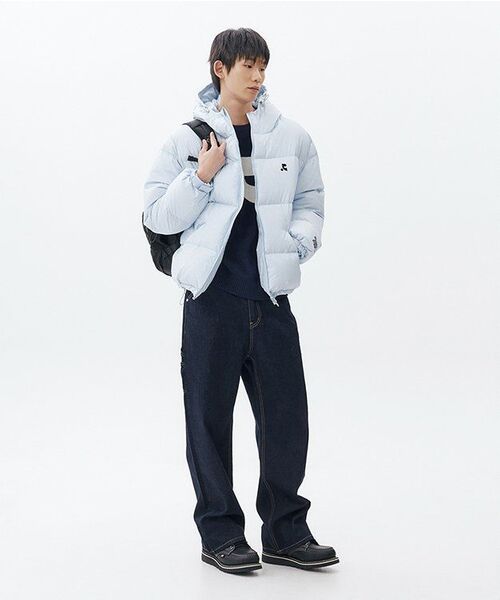 Rest&Recreation（レストアンドレクリエーション）の「LOGO AMBO DENIM PANTS - INDIGO BLUE（デニムパンツ・レディース・その他・MEDIUM/LARGE/SMALL）」の8枚目の写真