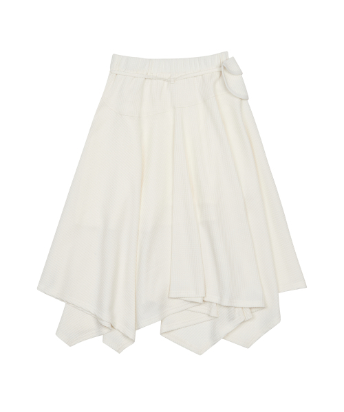 LUVISTRUE(ラヴイズトゥルー)の「GT POCKET MIDI SKIRT(IVORY)(スカート・レディース・その他・FREE)」の3枚目の写真