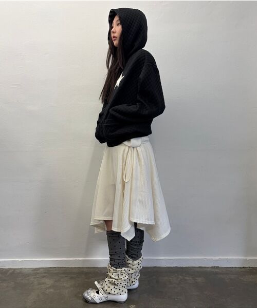 LUVISTRUE(ラヴイズトゥルー)の「GT POCKET MIDI SKIRT(IVORY)(スカート・レディース・その他・FREE)」の10枚目の写真